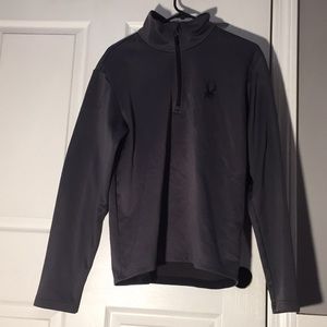 Quarter zip spyder sweatshirt, medium